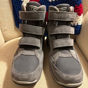 L.L. Bean walking/ hiking waterproof high top shoes